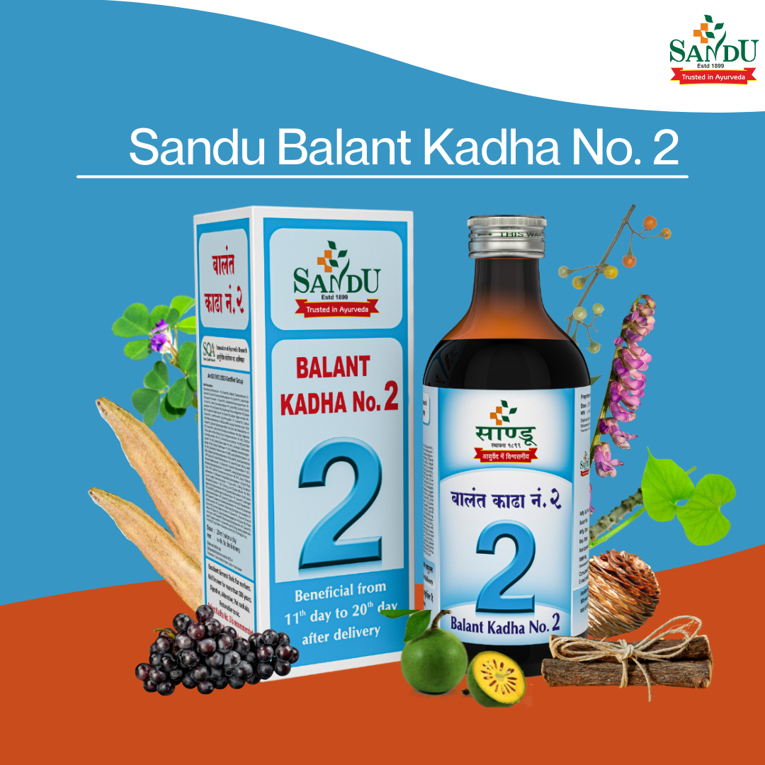 Sandu Balant Kadha - Postpartum Ayurvedic Medicine
